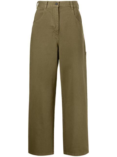 high-waist wide-leg jeans by NILI LOTAN