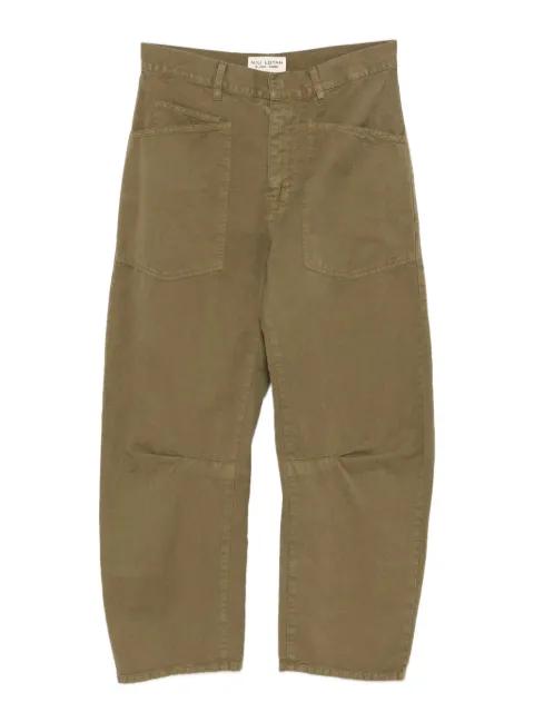 patch-pocket jeans by NILI LOTAN