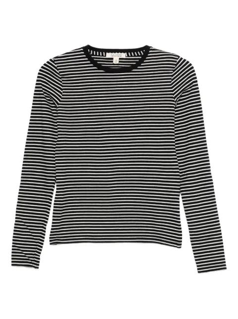 striped-pattern T-shirt by NILI LOTAN