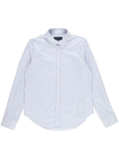 striped poplin shirt by NILI LOTAN