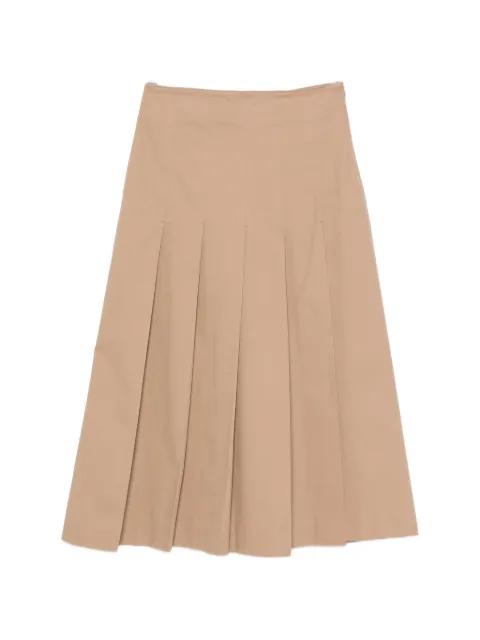 pleated A-line skirt by NINA 14.7