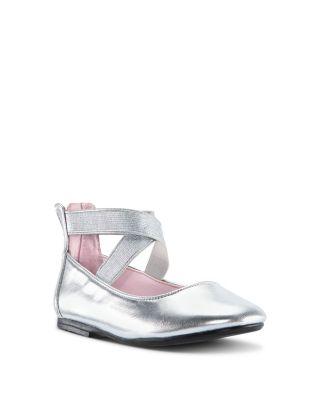 Girls' Marissa Crisscross Strap Ballet Flats - Little Kid by NINA