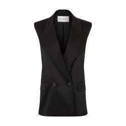 Double-breasted sleeveless jacket by NINA RICCI