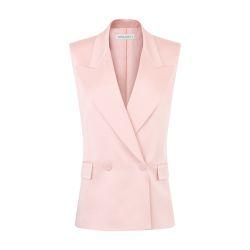 Double-breasted sleeveless jacket by NINA RICCI