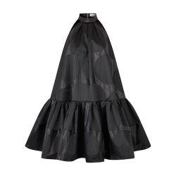 Halterneck mini dress with peplum by NINA RICCI
