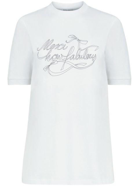 How Fabulous cotton T-shirt by NINA RICCI