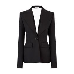 Jacket with open draped back by NINA RICCI