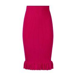 Midi skirt with ruffled peplum by NINA RICCI