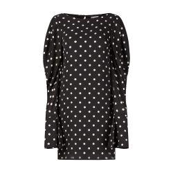 Mini dress with ruched sleeves by NINA RICCI