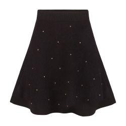 Mohair mini flared skirt by NINA RICCI