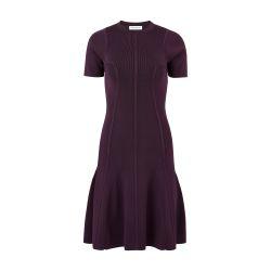Peplum dress in tubular corset by NINA RICCI