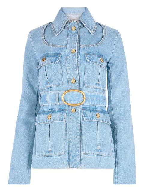 Saharianne belted jacket by NINA RICCI