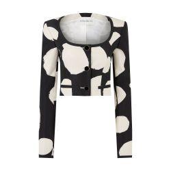 Short jacket with round neckline by NINA RICCI