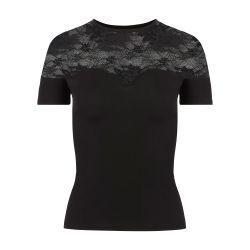 Top with lace insert by NINA RICCI