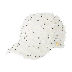 Tweed baseball cap by NINA RICCI