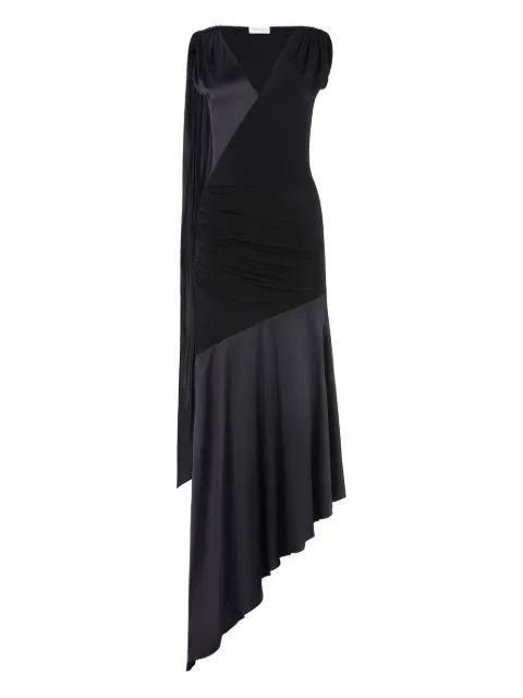 asymmetrical midi dress by NINA RICCI