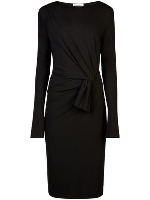 bow-detailing long-sleeve dress by NINA RICCI