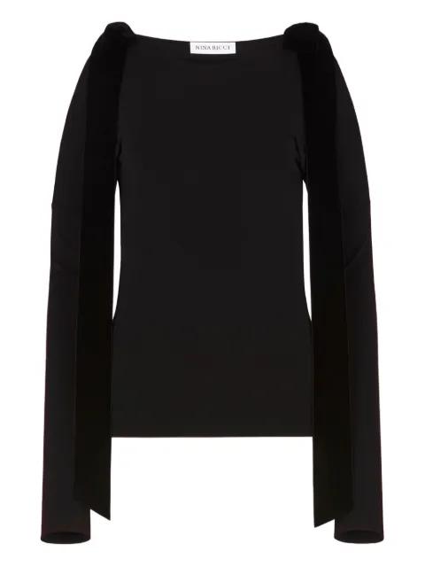 bow-details top by NINA RICCI