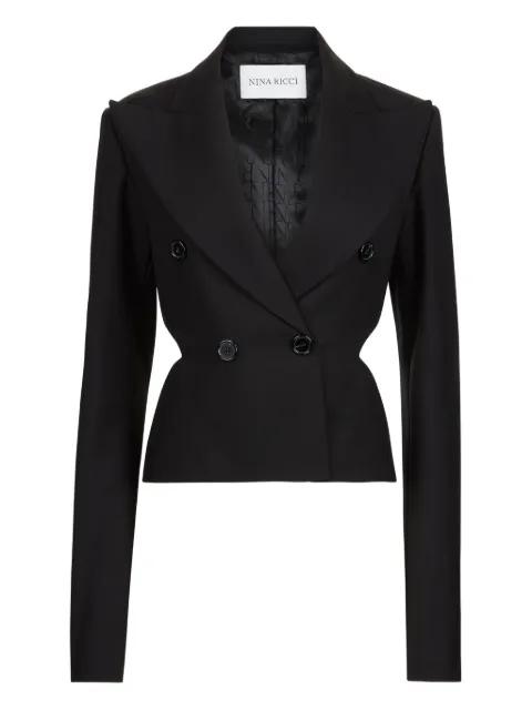 double-breasted blazer by NINA RICCI