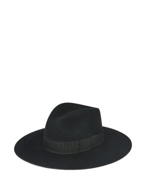 felted fedora hat by NINA RICCI