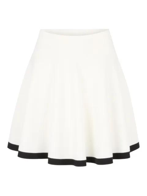 knit skater mini skirt by NINA RICCI