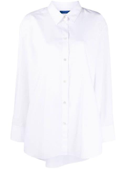 poplin crinkle shirt by NINA RICCI