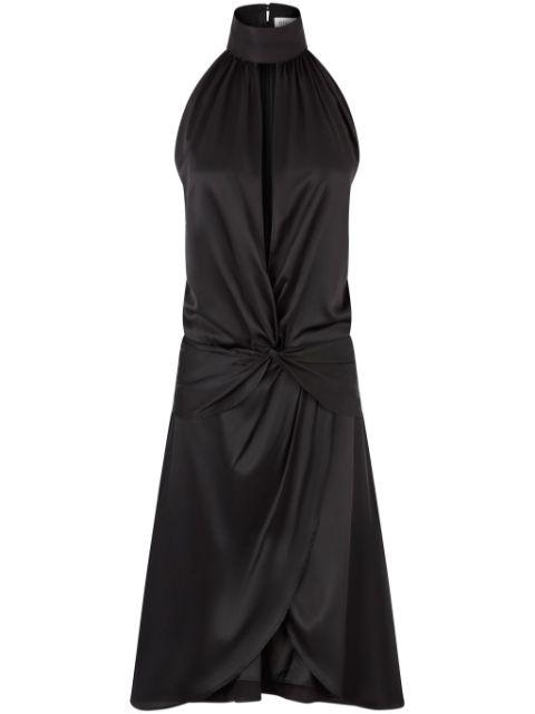 ruched-detailing dress by NINA RICCI