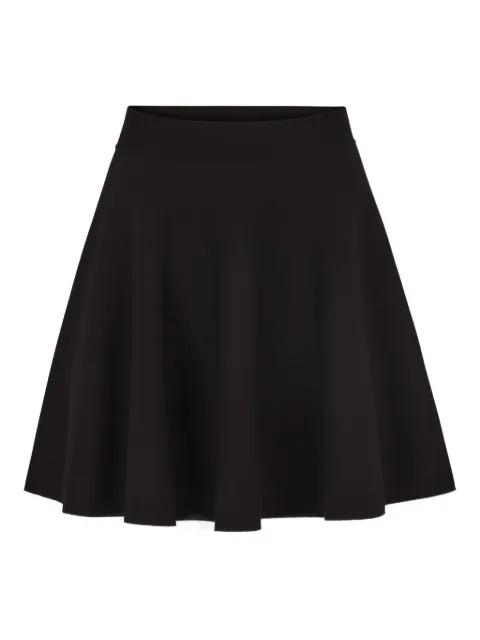 skater trimmed-knit mini Skirt by NINA RICCI