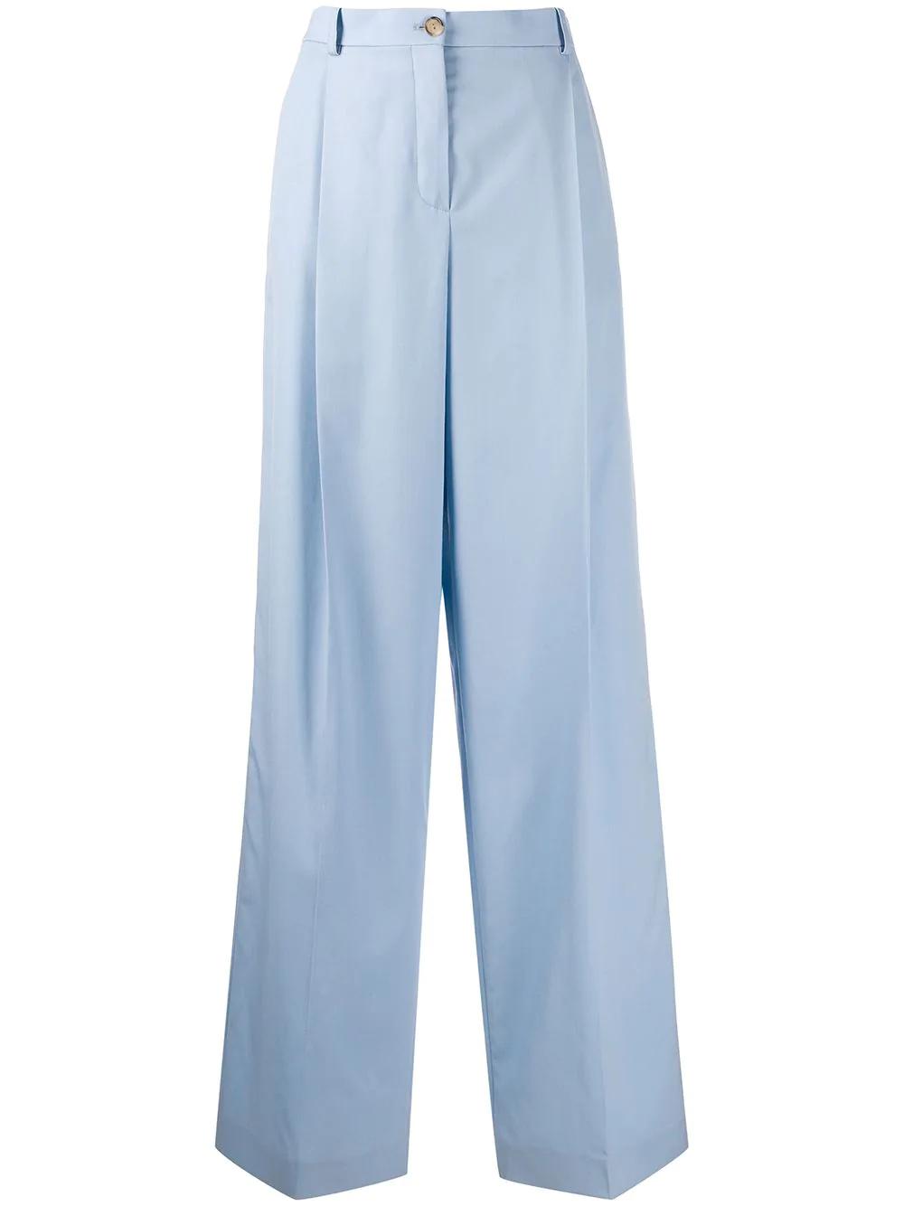 super flared trousers by NINA RICCI