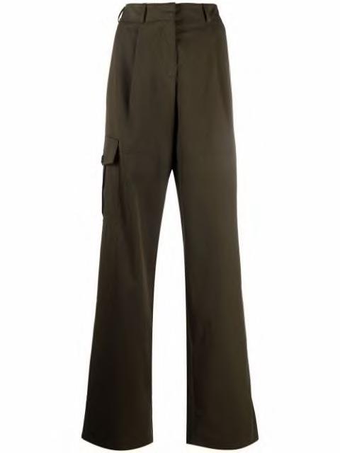 wide-leg cargo trousers by NINA RICCI