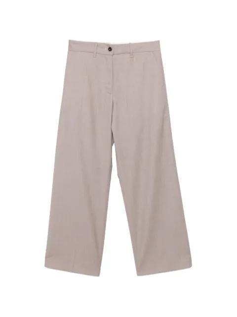 Fiamma button trousers by NINE IN THE MORNING