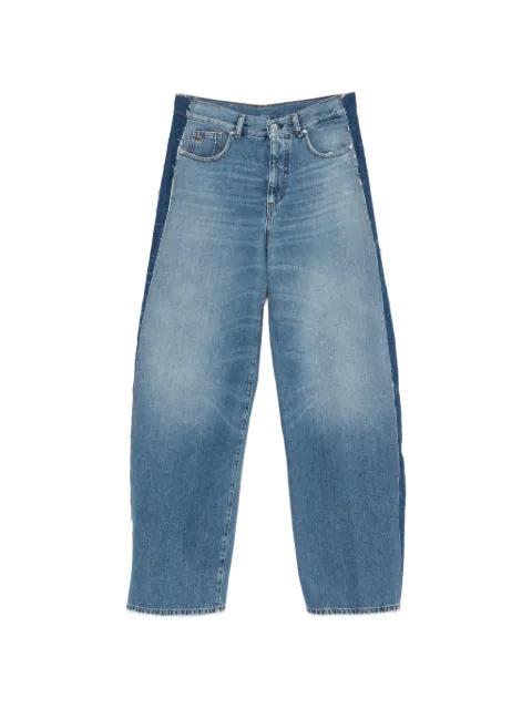 Gea patch overcarrot frayed jeans by NINE IN THE MORNING
