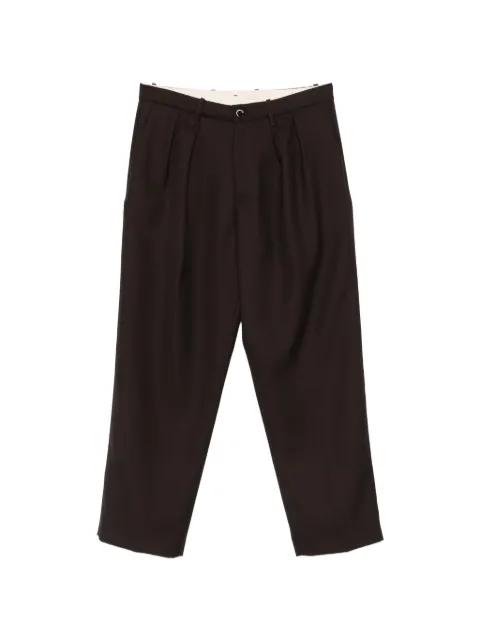 Kai pleated trousers by NINE IN THE MORNING