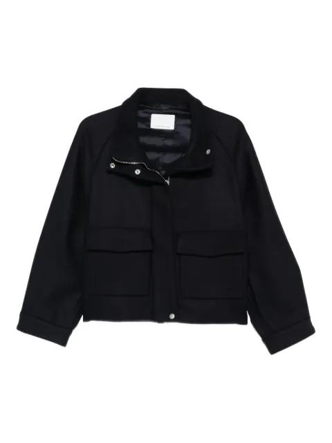 Mirta patch-pocket zipped jacket by NINE IN THE MORNING
