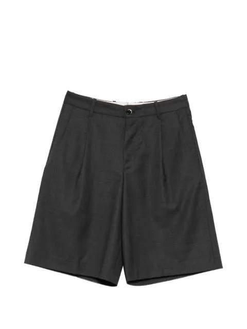 Odell belt-loop pleated shorts by NINE IN THE MORNING