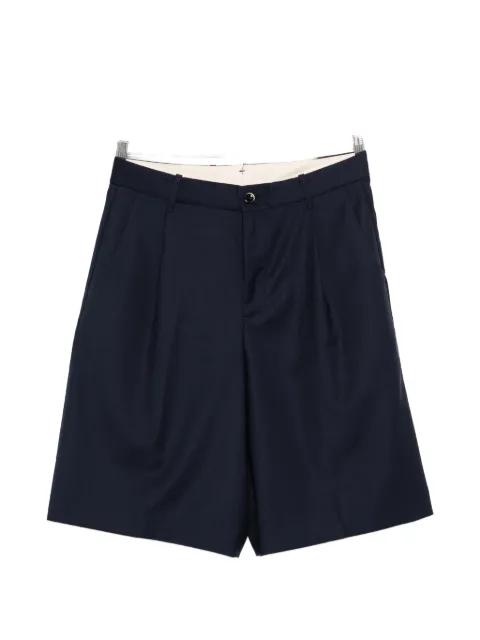 Odell pleated shorts by NINE IN THE MORNING