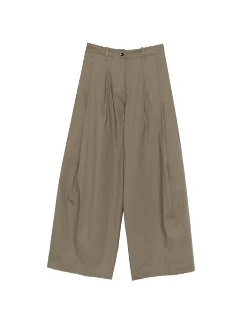 Petra pleated trousers by NINE IN THE MORNING