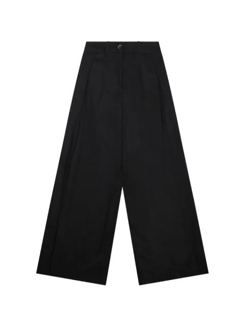 Petra pleated wide-leg trousers by NINE IN THE MORNING