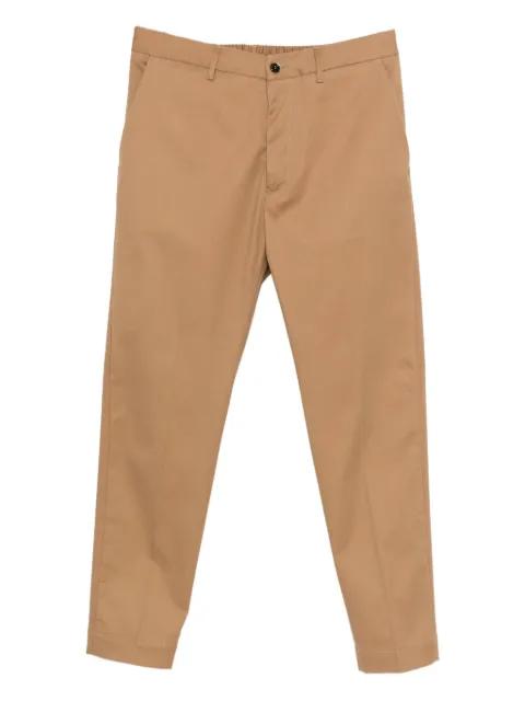 button-fastening trousers by NINE IN THE MORNING