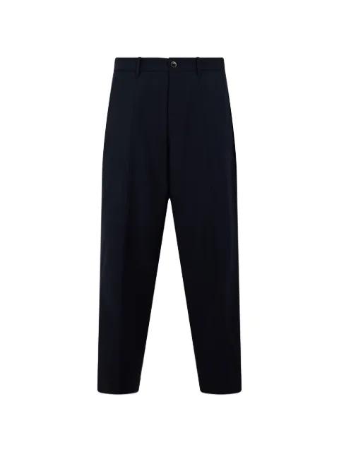button pleat trousers by NINE IN THE MORNING