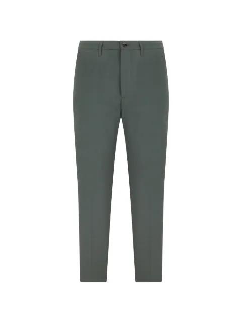 elasticated-waistband tailored trousers by NINE IN THE MORNING