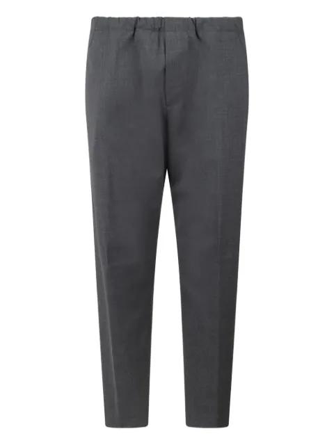 elasticated-waistband trousers by NINE IN THE MORNING