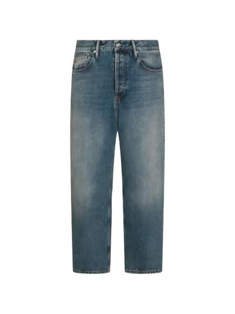 faded-effect jeans by NINE IN THE MORNING