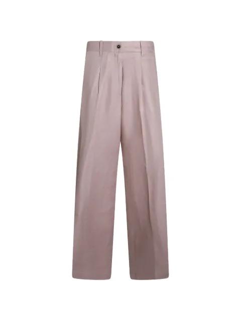 high-rise tailored trousers by NINE IN THE MORNING