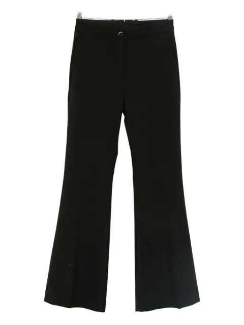 high-waisted flared trousers by NINE IN THE MORNING