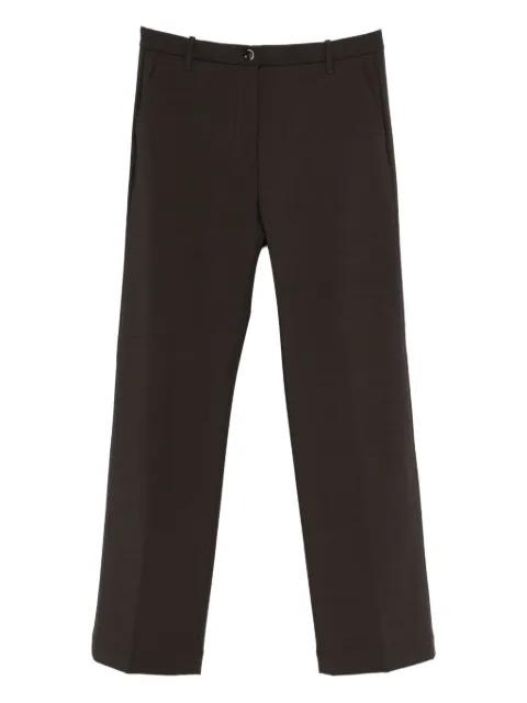 logo-patch trousers by NINE IN THE MORNING