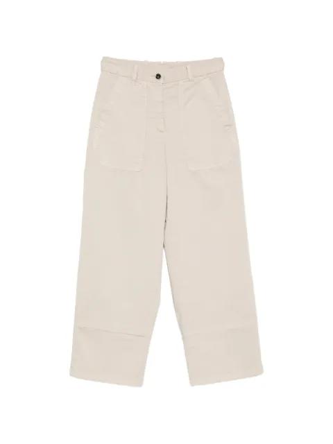 patch-pocket trousers by NINE IN THE MORNING