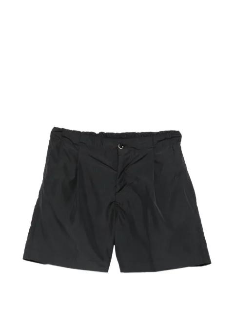 pleated ripstop swim shorts by NINE IN THE MORNING