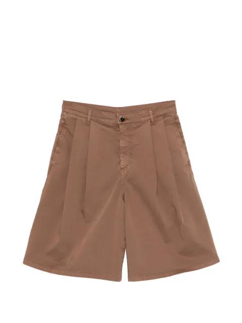 pleated tailored shorts by NINE IN THE MORNING