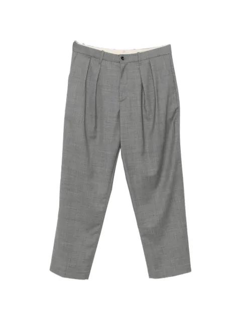 pleated tailored trousers by NINE IN THE MORNING